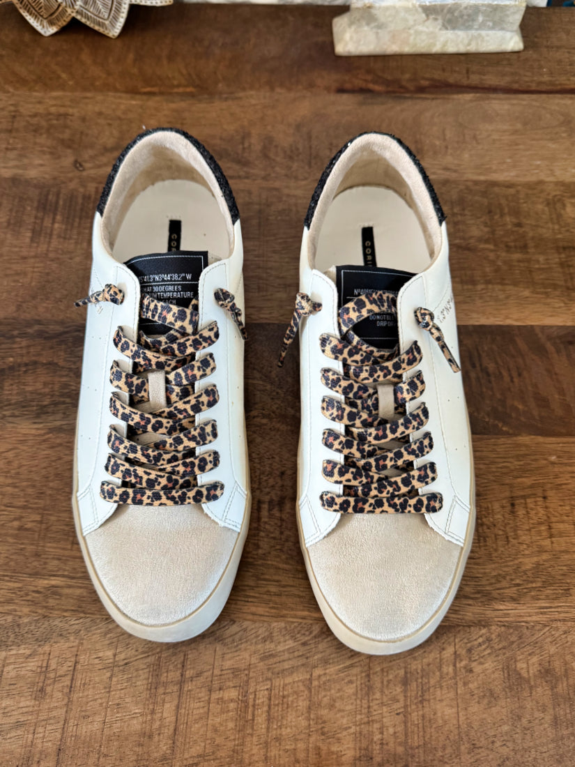 SNEACKERS GLITTER ANIMAL PRINT